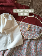 Tambour Porte-Barrettes Personnalisé – Organisateur Barrettes Enfant pour Chambre et Salle de Bain