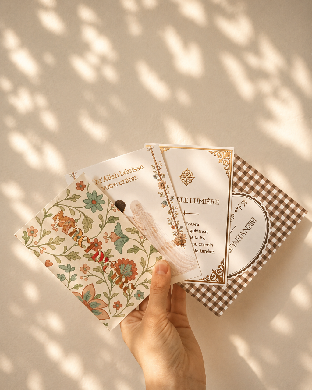Lot de cartes « Événements de la vie musulmane »