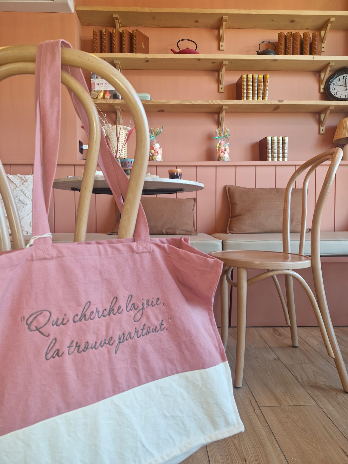 Sac en coton canvas biologique – Personnalisable avec prénom ou message
