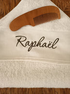 Cape de bain personnalisée