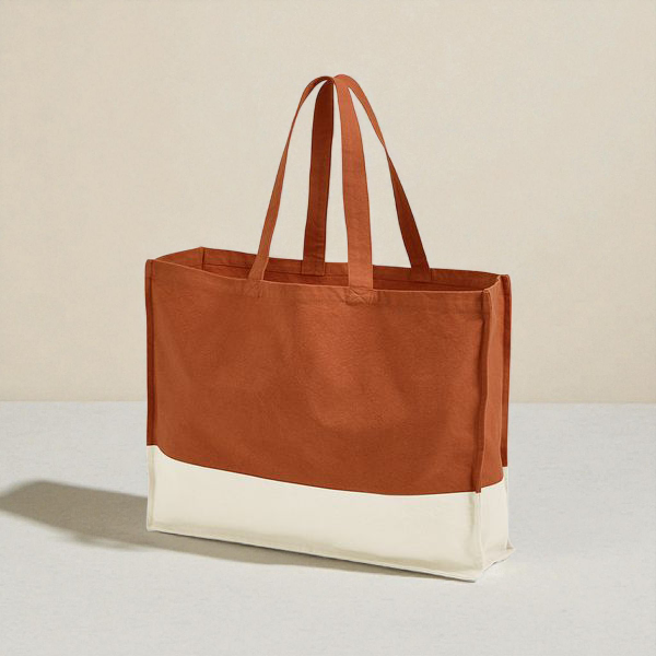 Sac en coton canvas biologique – Personnalisable avec prénom ou message